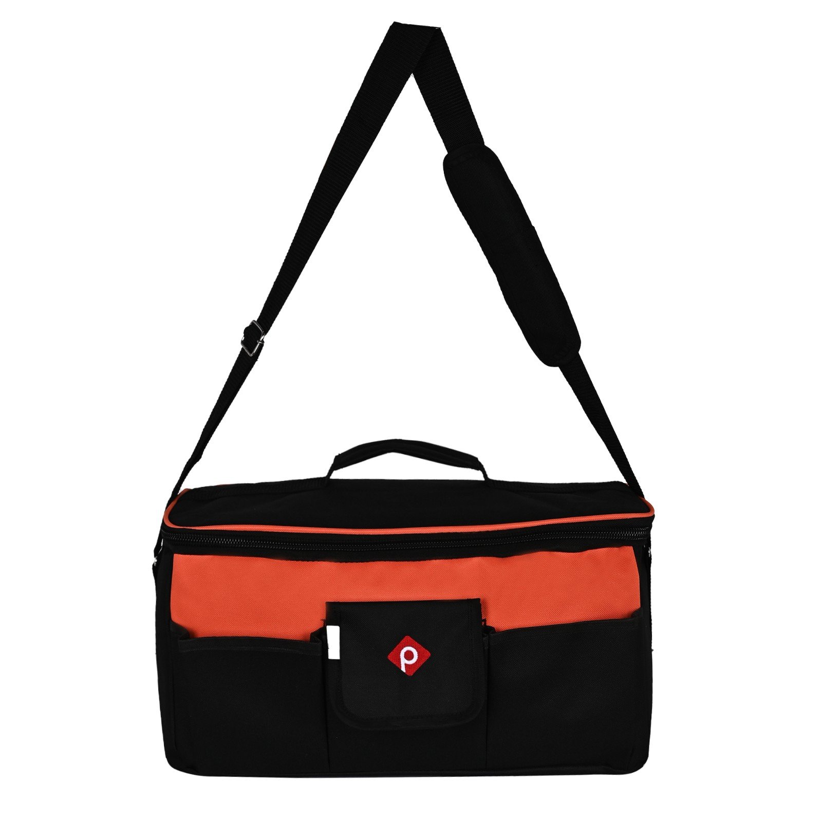 PAHAL 16 Inch Wide Mouth Tool Bag | Heavy Duty Tool Storage Organizer | Durable Portable Tool Carry Bag for Electrician, Technician, Mechanic, Carpenter, AC Technician & Service Engineer view 4