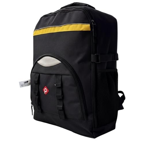 PAHAL Titan Max 19 Inch Heavy Duty Tool Backpack (Yellow/Black) view 2