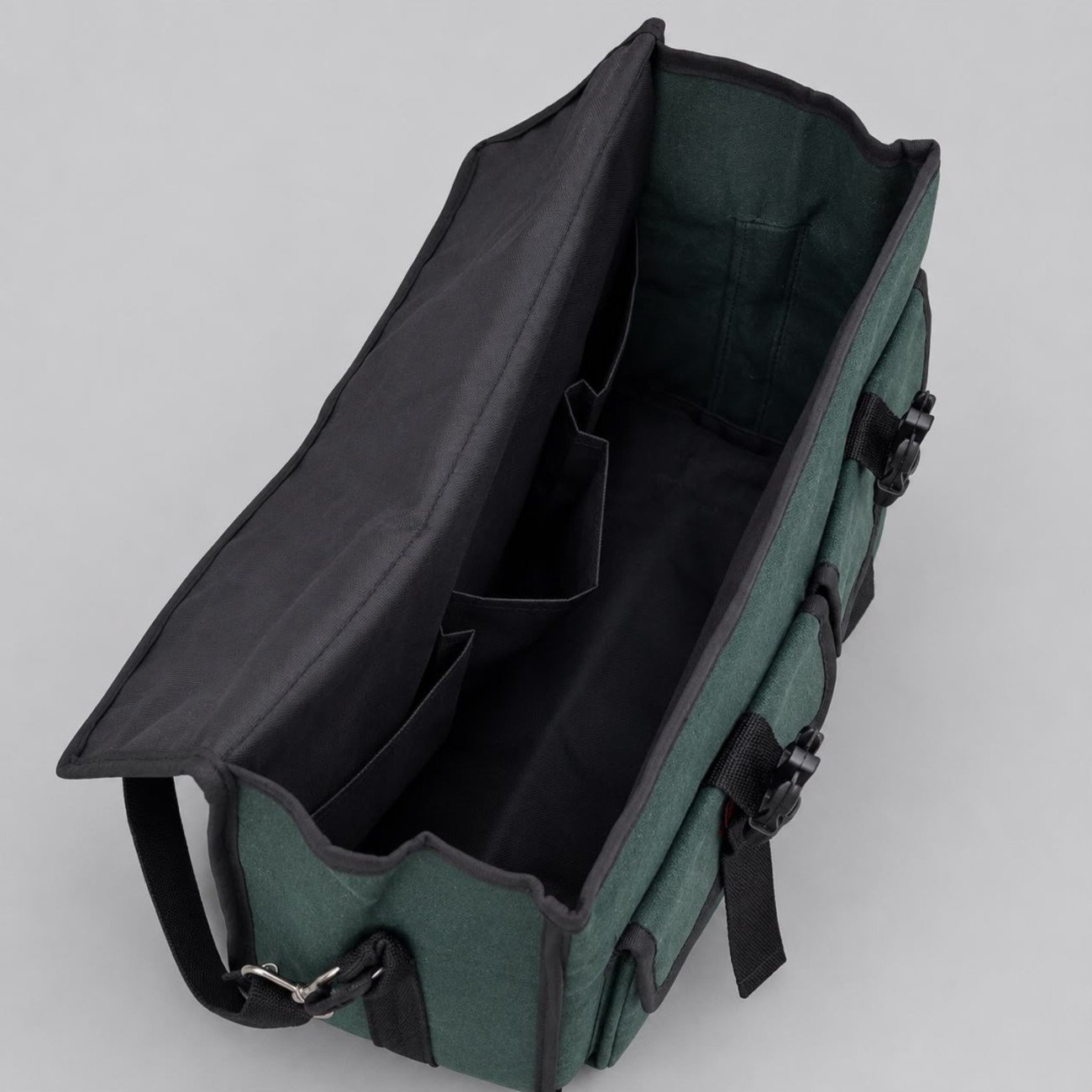 PAHAL 18 Inch Heavy Duty Canvas Tool Bag | Durable Green Tool Storage Organizer | Electrician, Mechanic, Plumber, Carpenter & Technician Use view 3
