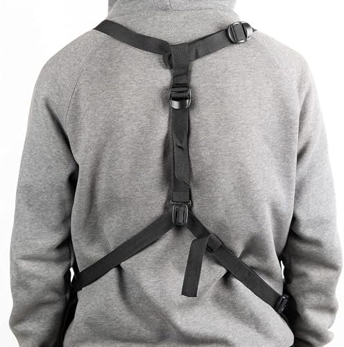 PAHAL Heavy Duty Waterproof Work Apron with 10 Pockets (Black) view 5
