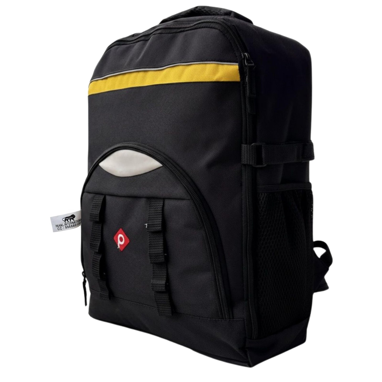 PAHAL Titan Max 19 Inch Heavy Duty Tool Backpack (Yellow/Black)