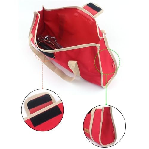 PAHAL 17 Inch Single-Compartment Power Tool Carry Bag (Red) view 6