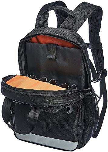PAHAL Titan Pro 18 Inch Waterproof Nylon Tool Backpack (Black) view 4