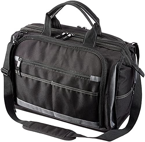 PAHAL 64-Pocket Waterproof Heavy Duty Nylon Tool Bag (Black) view 2