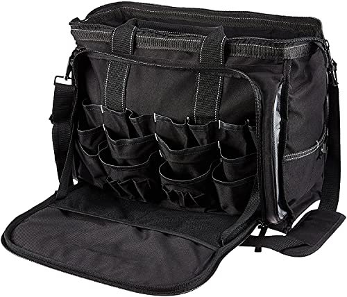 PAHAL 64-Pocket Waterproof Heavy Duty Nylon Tool Bag (Black) view 3