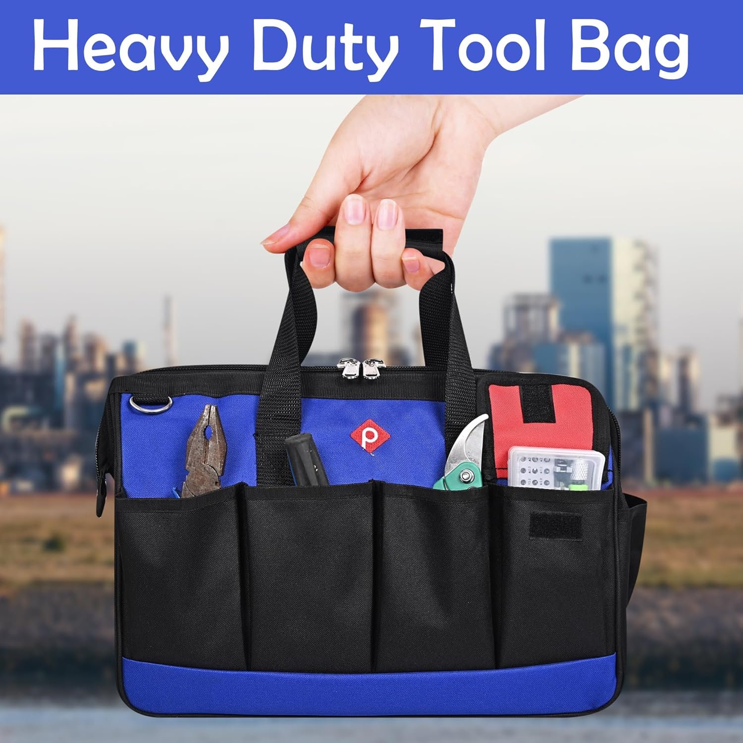PAHAL 16 Inch Tool Bag Wide view 6