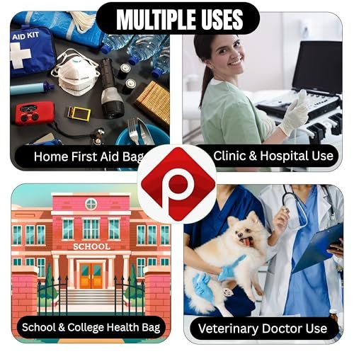 PAHAL Multi-Function Large Medicine & Emergency Doctor Kit Bag (Red) view 7