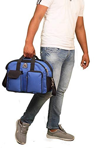 PAHAL Heavy Duty Waterproof Nylon Tool Bag with 15 Pockets (Blue) view 8