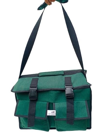 PAHAL 18 Inch Heavy Duty Canvas Tool Bag (Green) view 4
