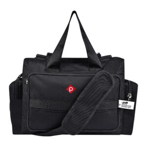 VISMIX Heavy Duty Tool Roll Bag - 6 Pocket Organizer With Removable Pouches For Electricians & Mechanics
