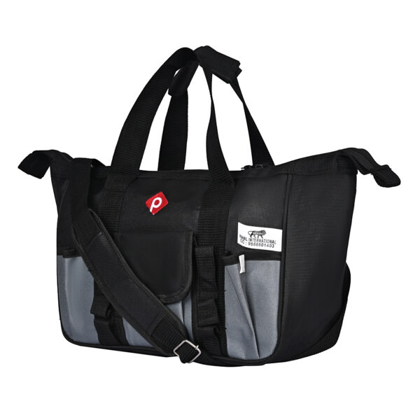 Pahal Nylon Tool Bag Waterproof Heavy duty for tools of Electrician, all Mechanic, small (13 Inch, 15 Pockets) - Image 3