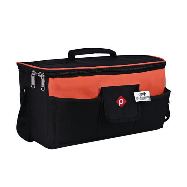 PAHAL Tool Bag Rectangular Wide Open Mouth,Heavy Duty Electrician,Mechanic,Carpanter, Ac Technician Heavy Duty Tool Bag - Image 2