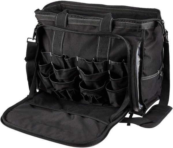 Pahal Nylon Tool Bag Waterproof Heavy duty for tools of Electrician, all Mechanic, 64 Pockets - Image 2
