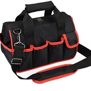 Pahal Nylon Tool Bag (Black, 16 inch)