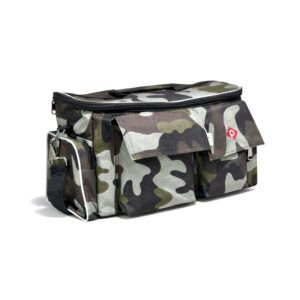 PAHAL Multi-Function Doctor First Aid Medicine Instrument Vaccination Kit Bag Combat Type Empty heavy duty portable for Home, 11 Pockets 3 Partition