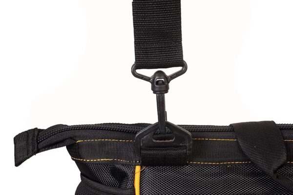 Pahal Tool Bag Nylon Waterproof Heavy duty for tools of Electrician,Plumber For Men 14 inch (Yellow, Medium) - Image 4