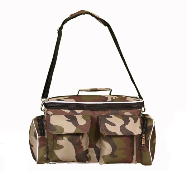 PAHAL Multi-Function Doctor First Aid Medicine Instrument Vaccination Kit Bag Combat Type Empty heavy duty portable for Home, 11 Pockets 3 Partition - Image 2