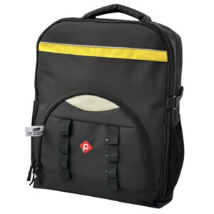 PAHAL Heavy Duty Fabric Tool Bag Back Pack (Yellow & Black) for Electrician Technician Service Engineer