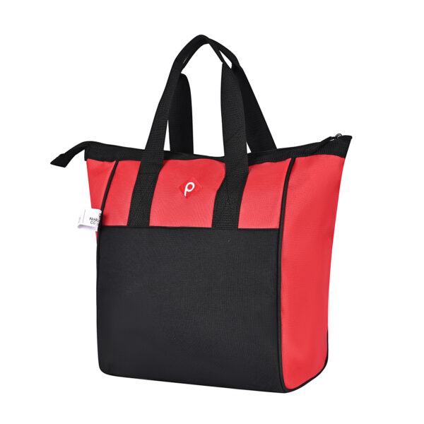 PAHAL Portable heavy duty Tool Bag/Tools Bag for Electrician, Plumber, Carpenter, Mechanic, Service Engineer Red Black 11X6X13 - Image 4