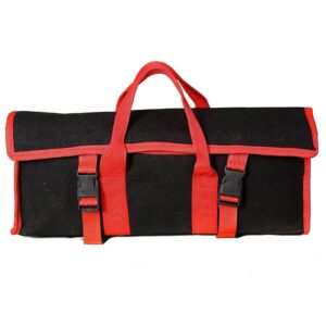 PAHAL Tool bag Single Compartment 2 Pockets Canvas Electrician, Plumber, Carpenter, Car Technician, Ac Mechanic, length 18"