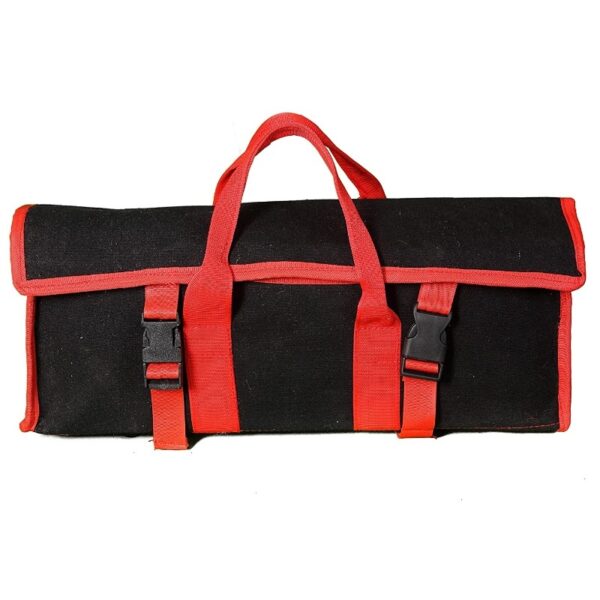 PAHAL Tool bag Single Compartment 2 Pockets Canvas Electrician, Plumber, Carpenter, Car Technician, Ac Mechanic, length 18"
