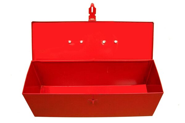 PAHAL Metal Tool Box (Red, 16X5X5.5 Inch) - Image 2
