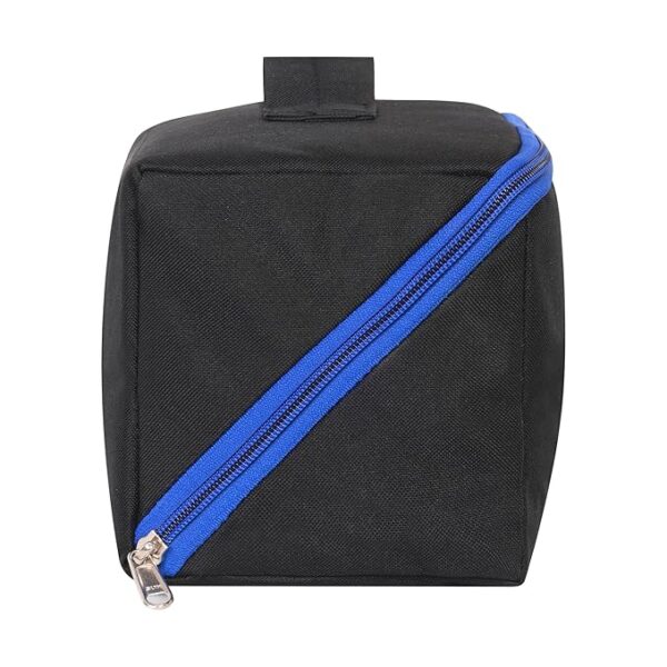 PAHAL Tool Bag, 10" Wide Mouth Utility Tool Bag with Zipper, Heavy Duty Tool Storage Bag, Multipurpose Tool Case Small Tool Bag for Organizer - Image 3