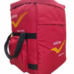 PAHAL Postal Delivery Bag Heavy Duty Waterproof Mail Carrier Bag Large Capacity Courier Postman Bag with Adjustable Shoulder Strap & Multi-Pocket Storage for Logistics & Parcel Delivery